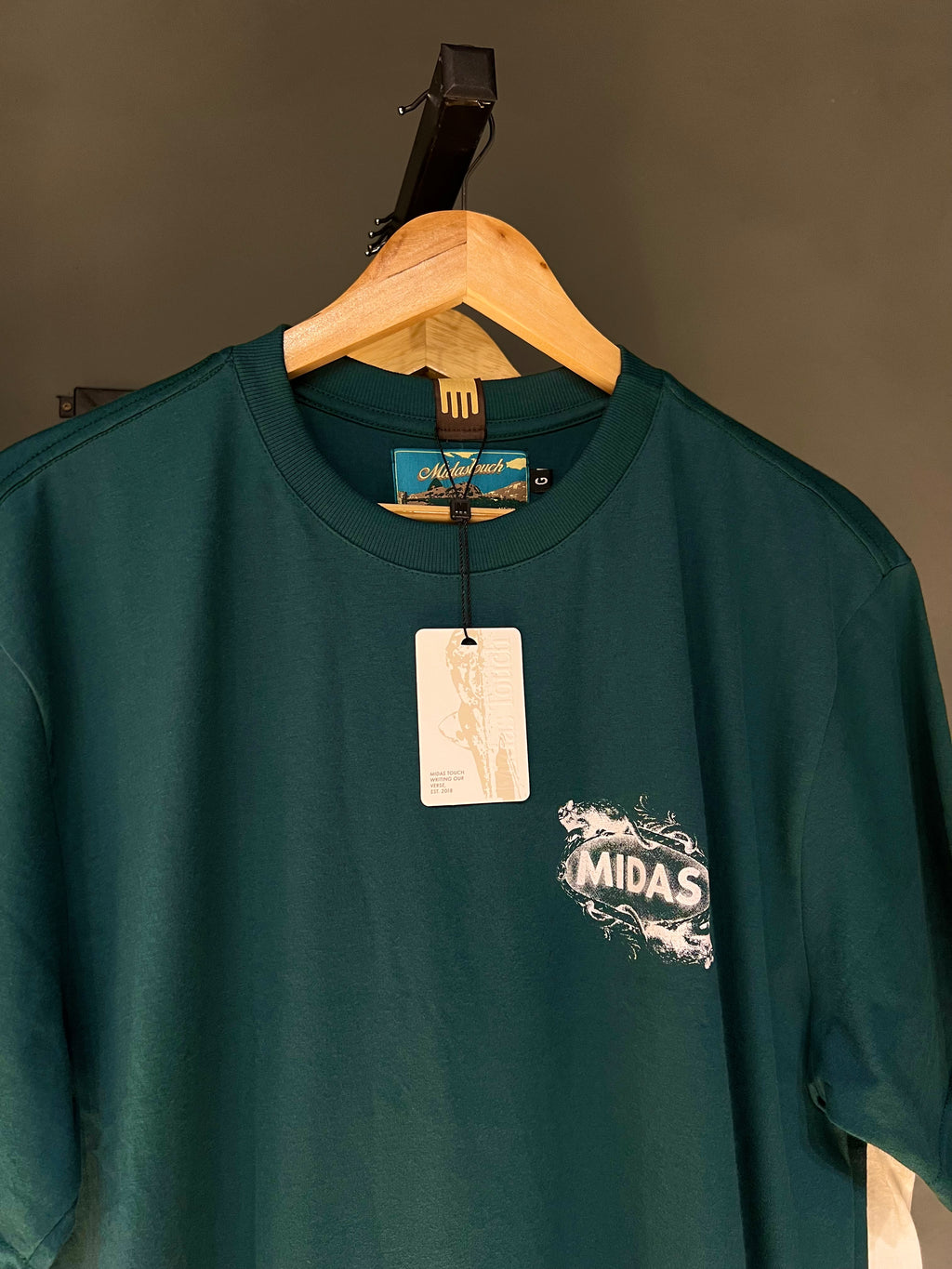 CAMISA MIDAS BASIC SCULP VERDE