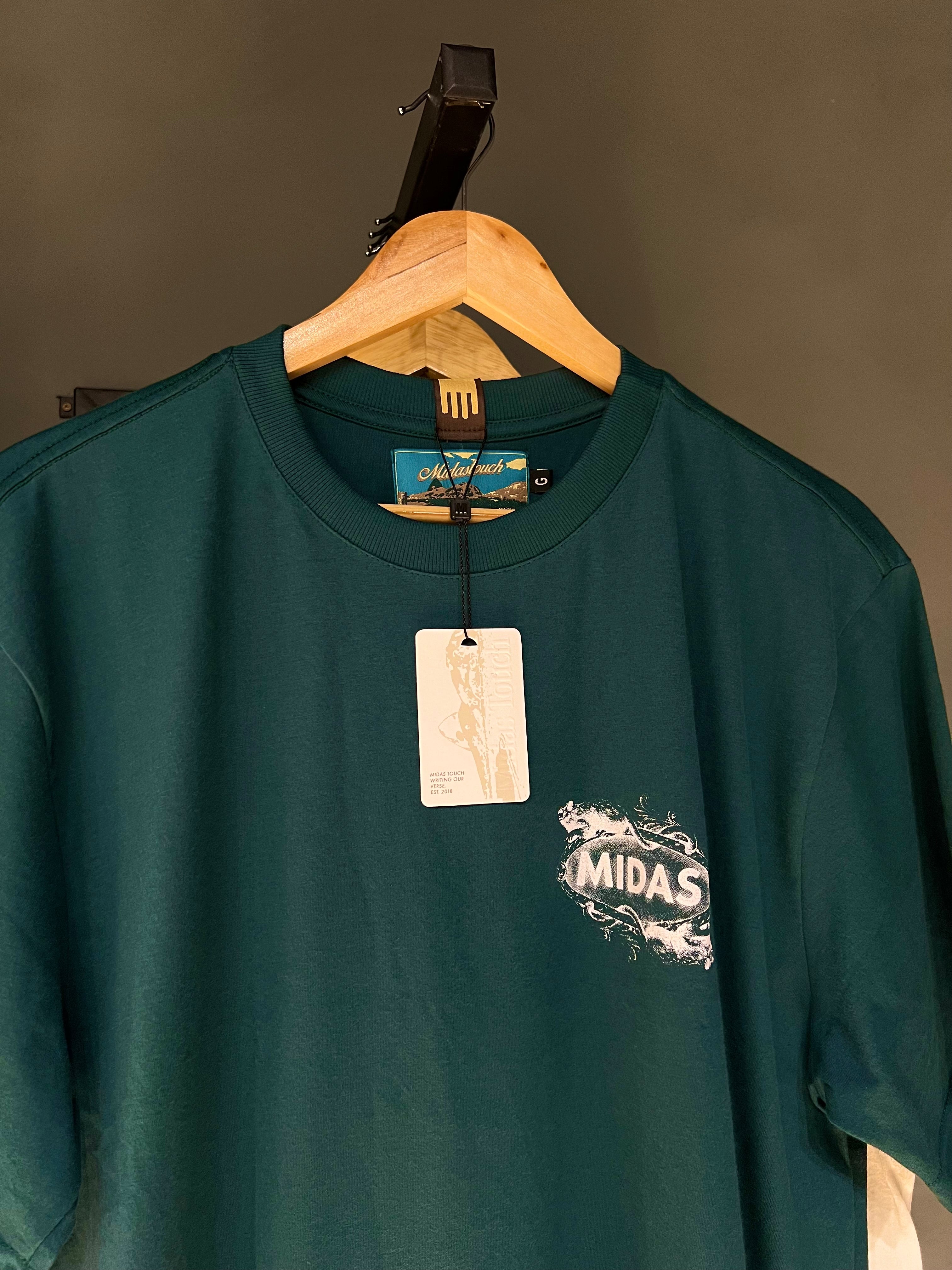 CAMISA MIDAS BASIC SCULP VERDE