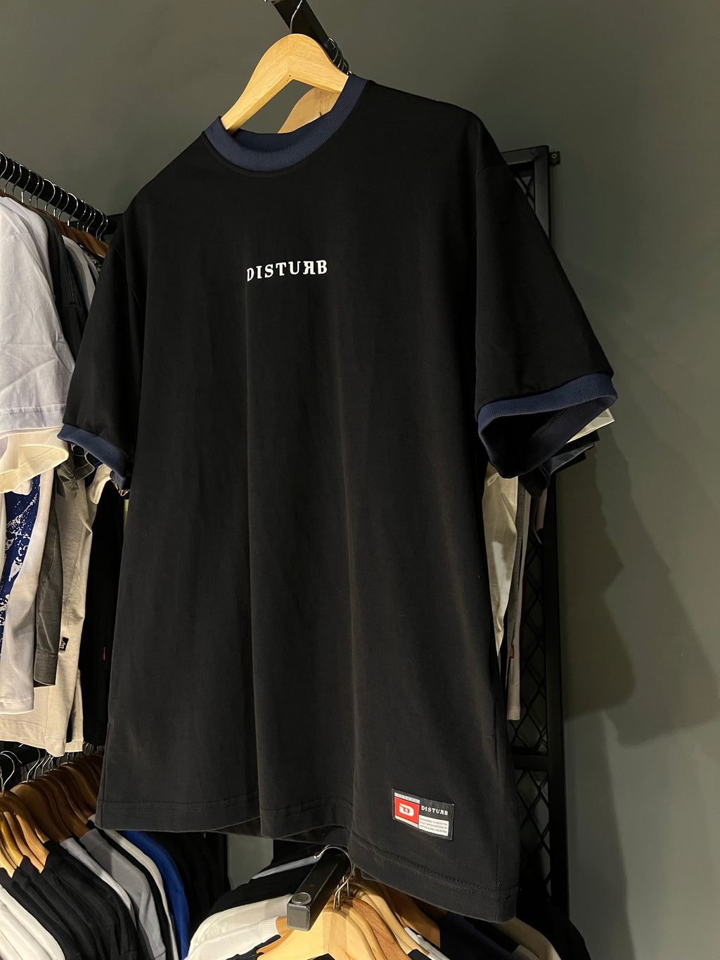 CAMISA DISTURB EDGE BLACK