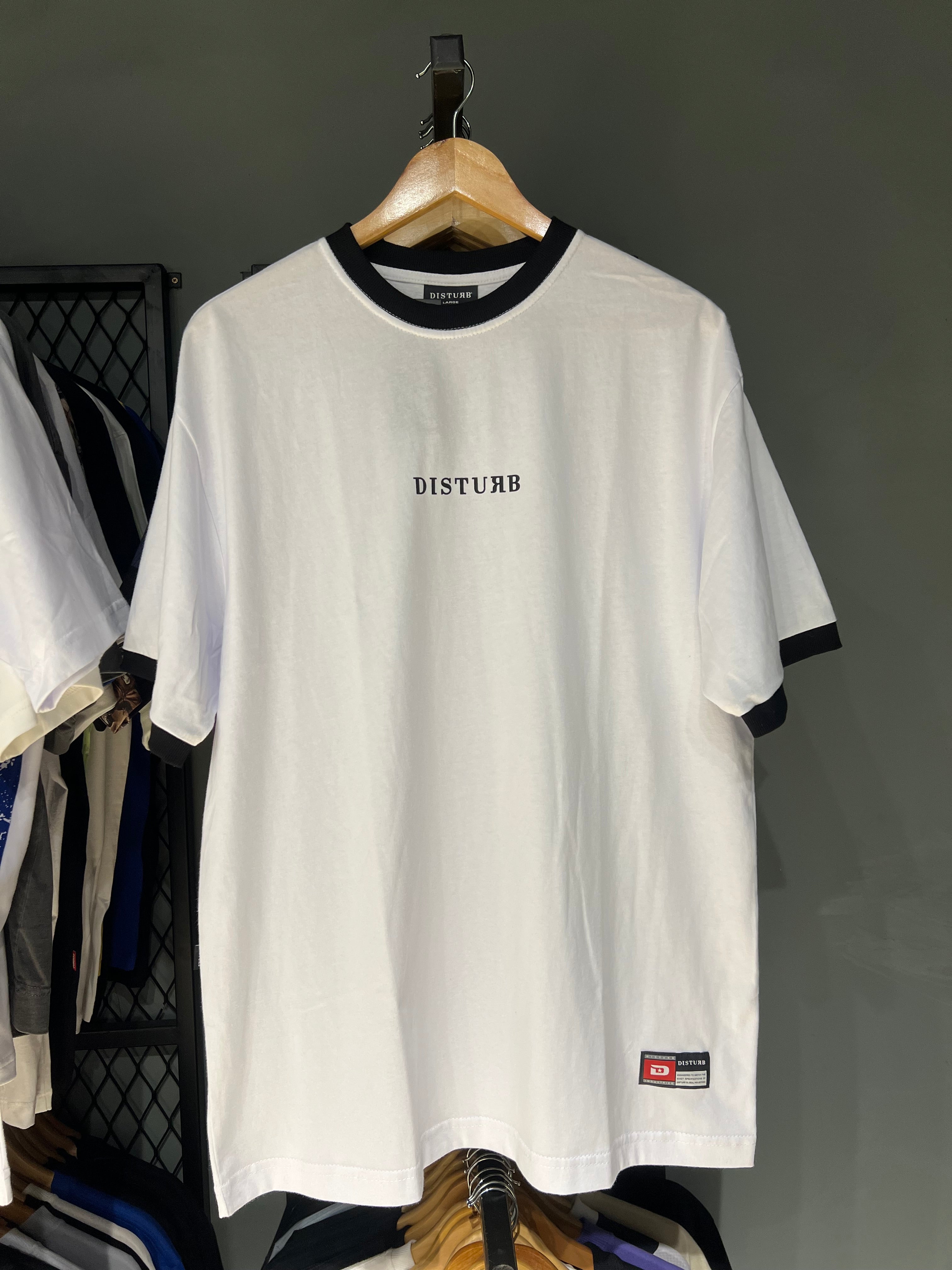 CAMISA DISTURB EDGE WHITE