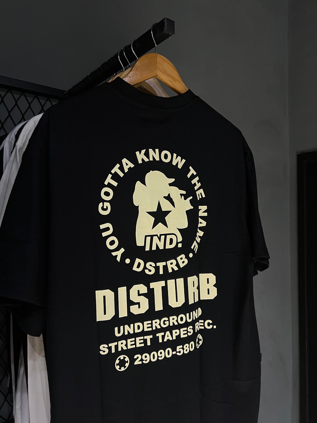 CAMISA DISTURB STREET BLACK