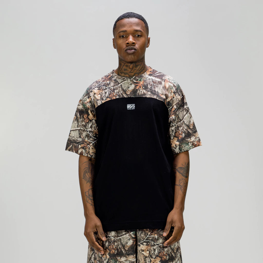 CAMISA TAKE OFF SURFACE BLACK