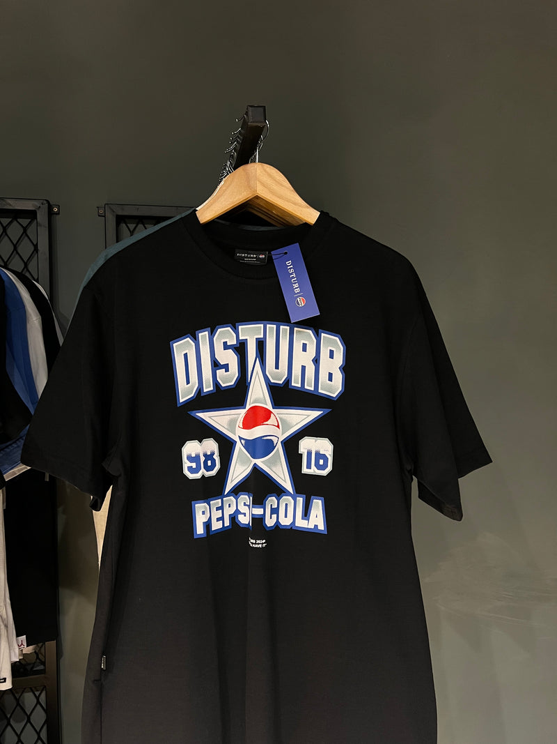 CAMISA DISTURB x PEPSI BLACK