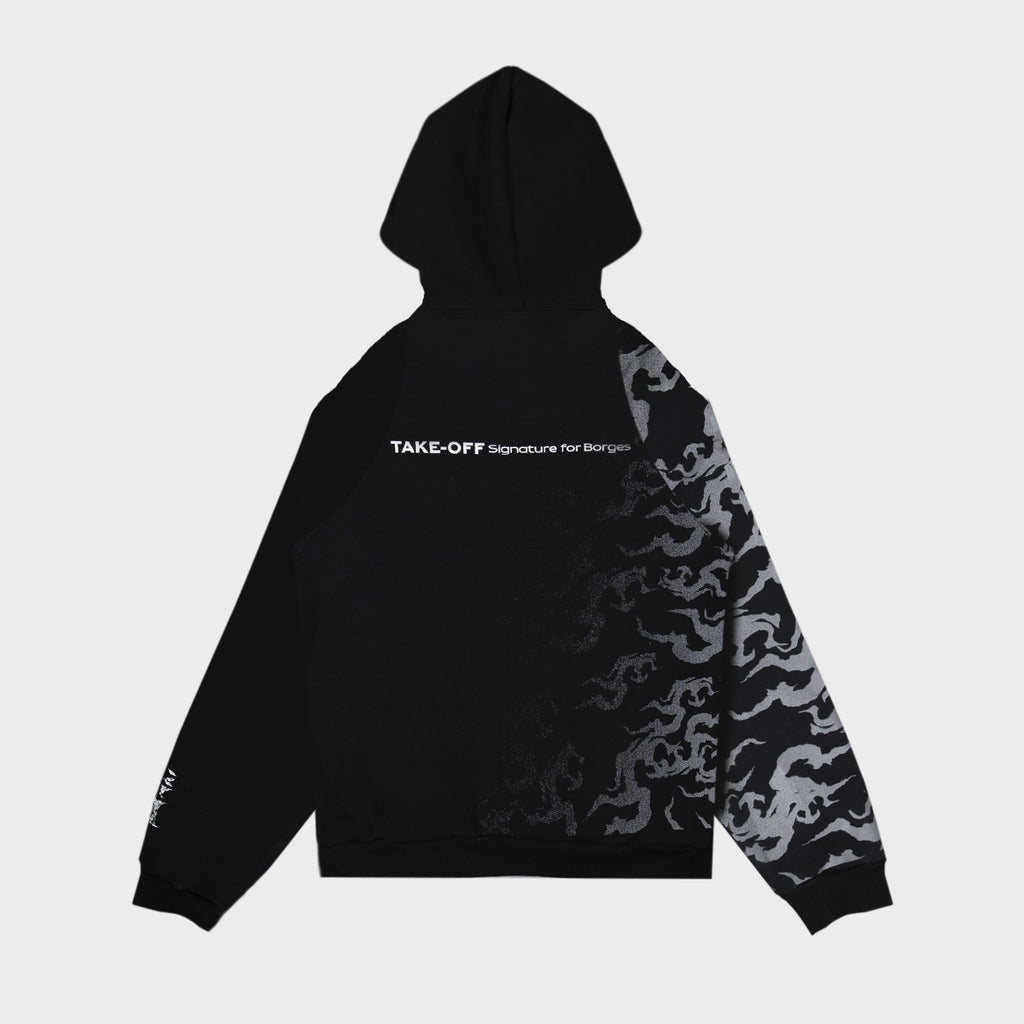 MOLETOM TAKE OFF x BORGES SIGNATURE BLACK