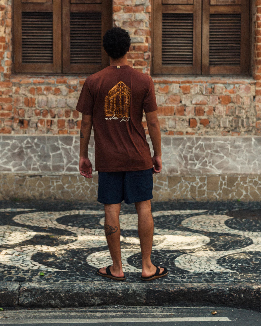 CAMISA MIDAS GUINLE MARROM