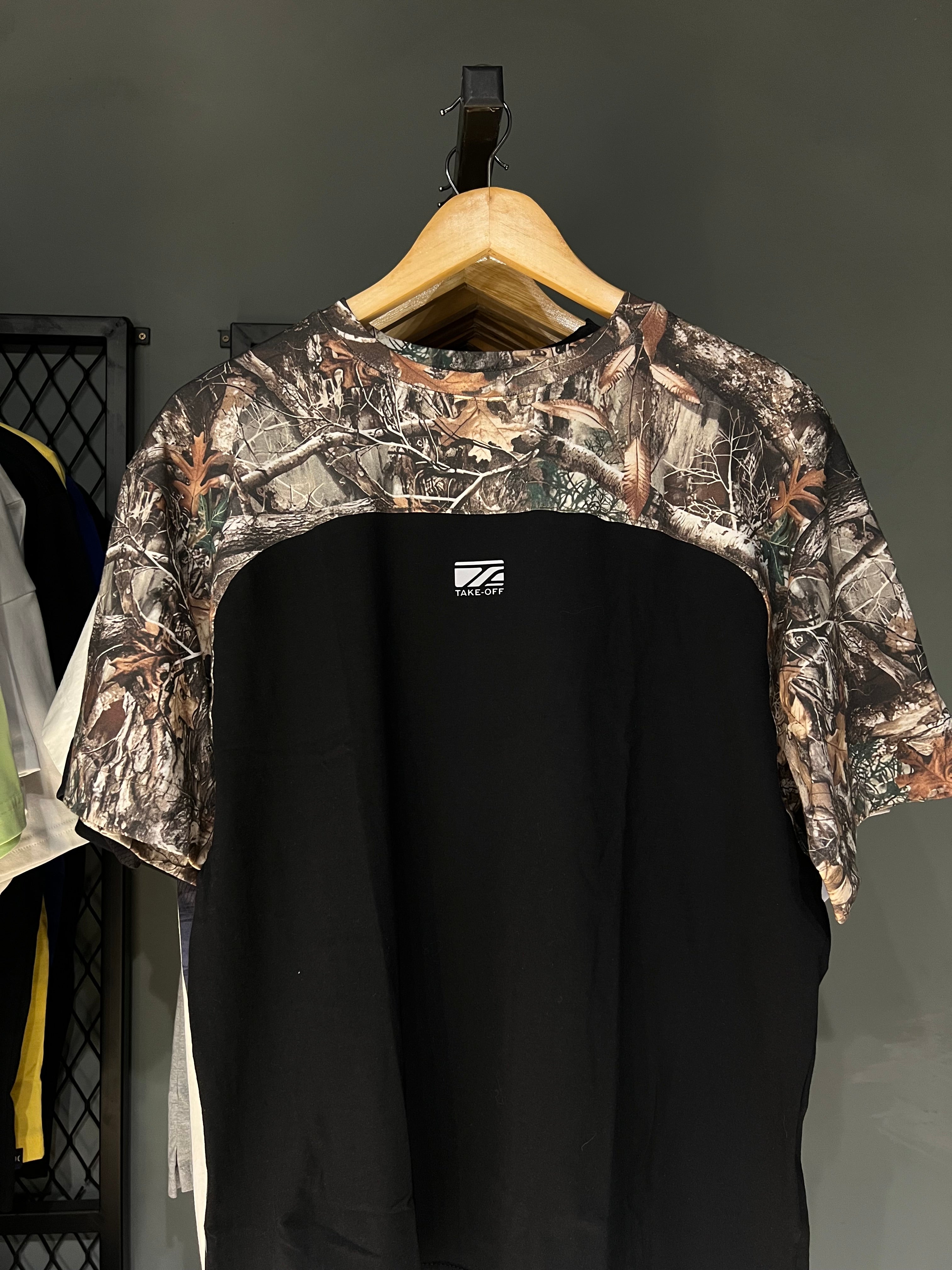 CAMISA TAKE OFF SURFACE BLACK