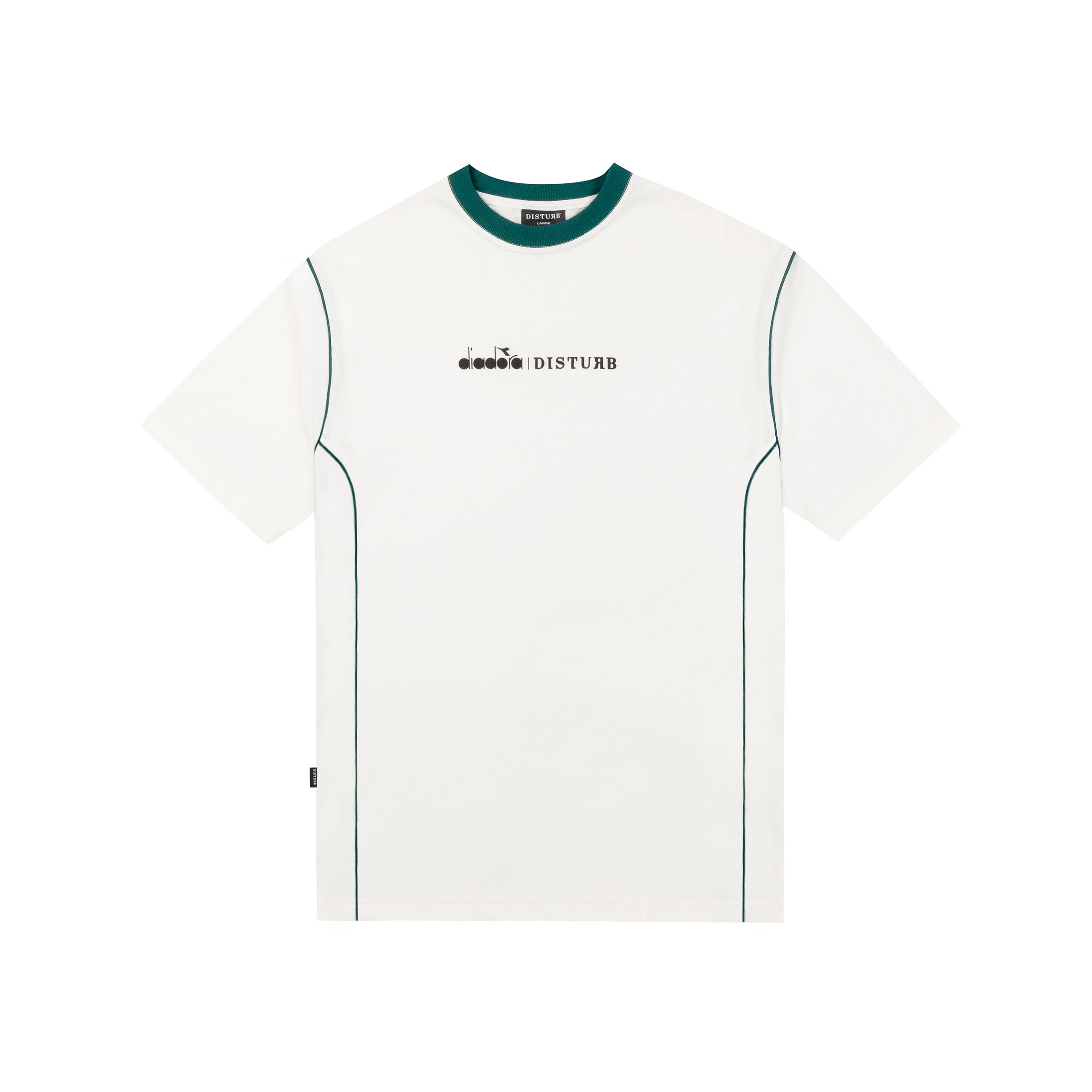 CAMISA DISTURB x DIADORA WHITE