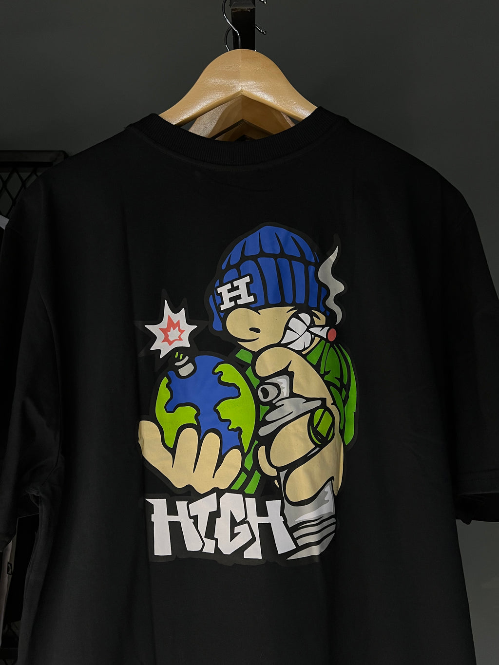 CAMISA HIGH REBEL BLACK