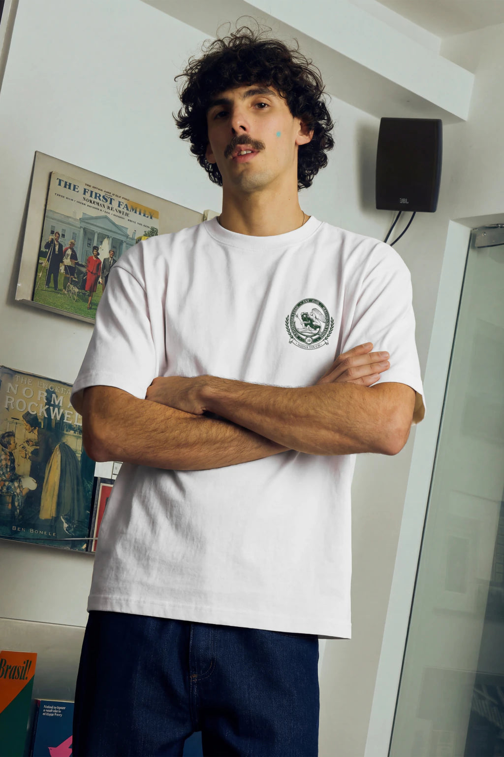 Camisa Midas Badge White