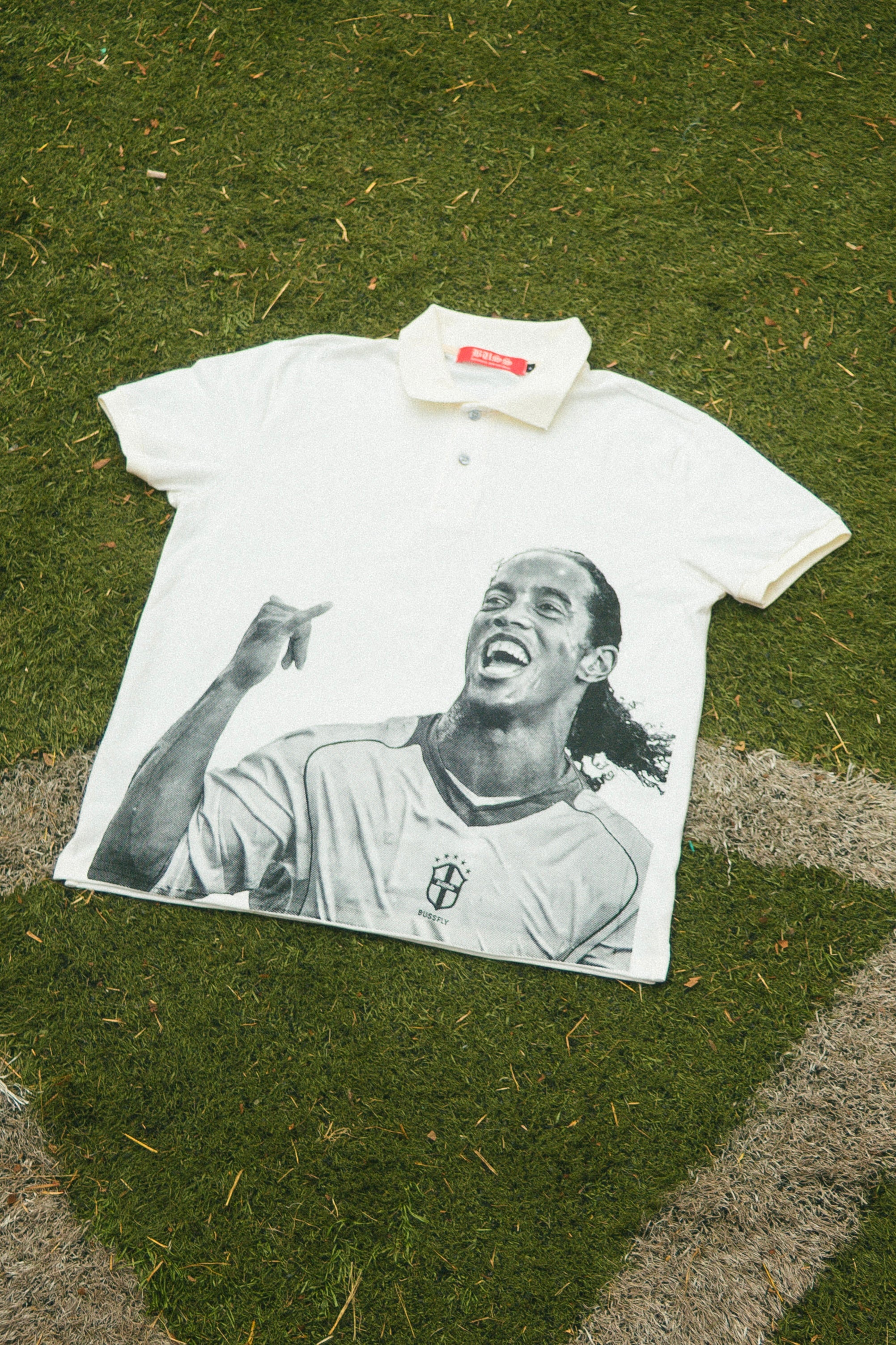 POLO BUSS RONALDINHO WHITE