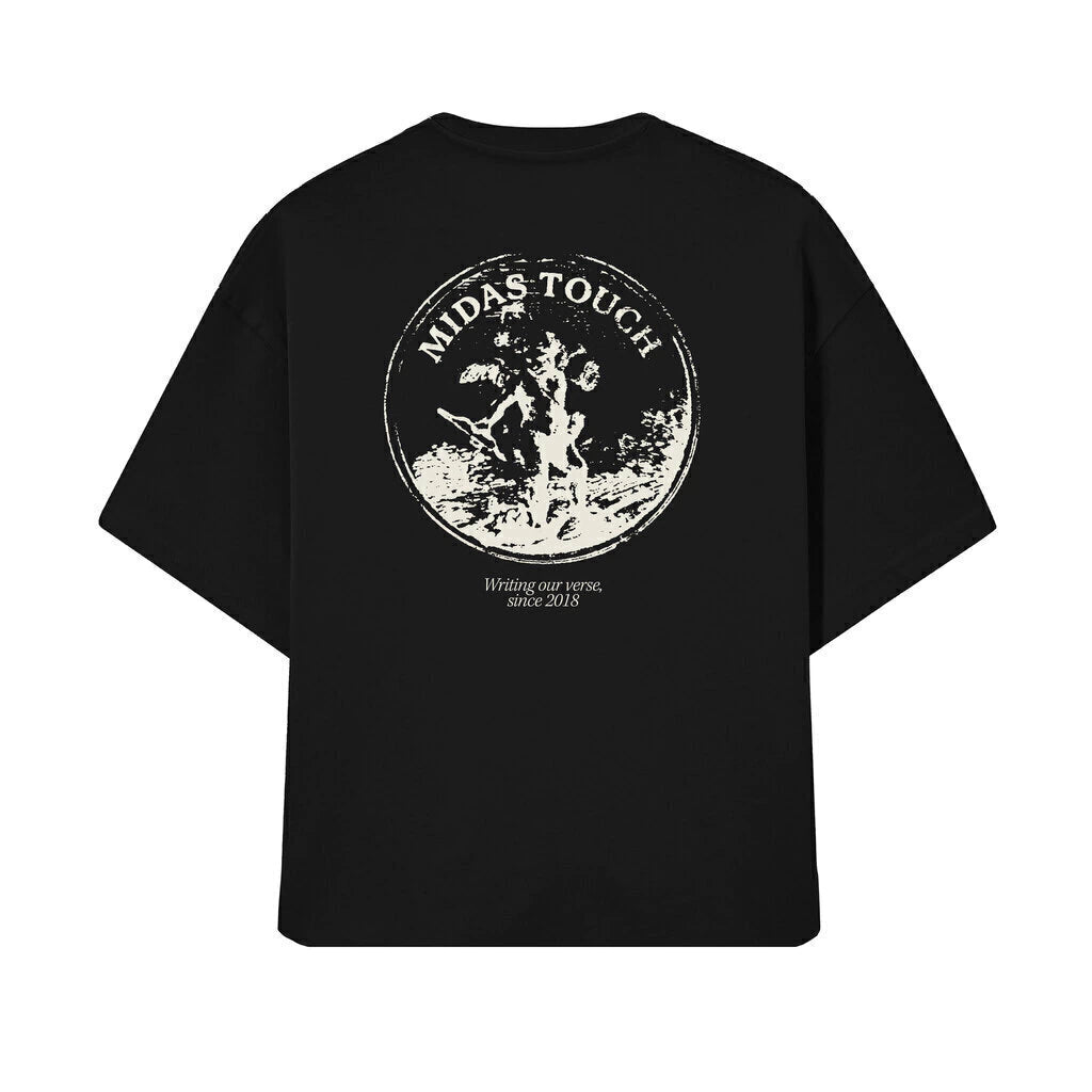 CAMISA MIDAS STAMP BLACK