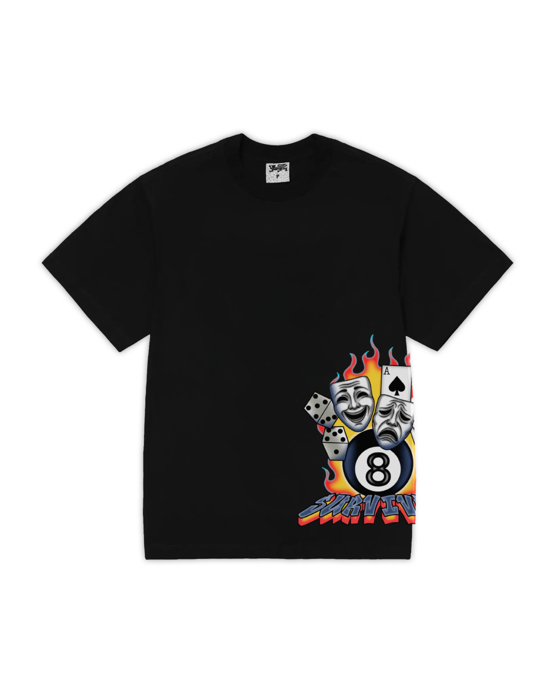 CAMISA SURVIVAL 8 BLACK