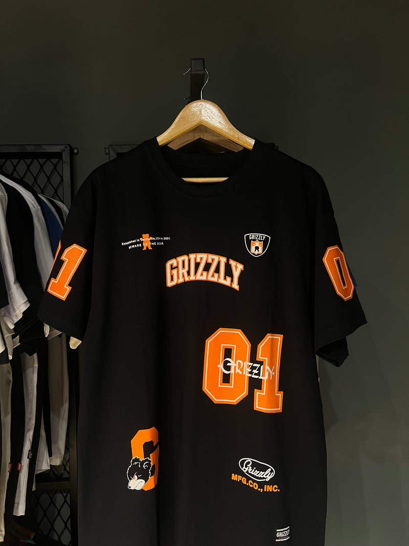 CAMISA GRIZZLY TEAM BLACK