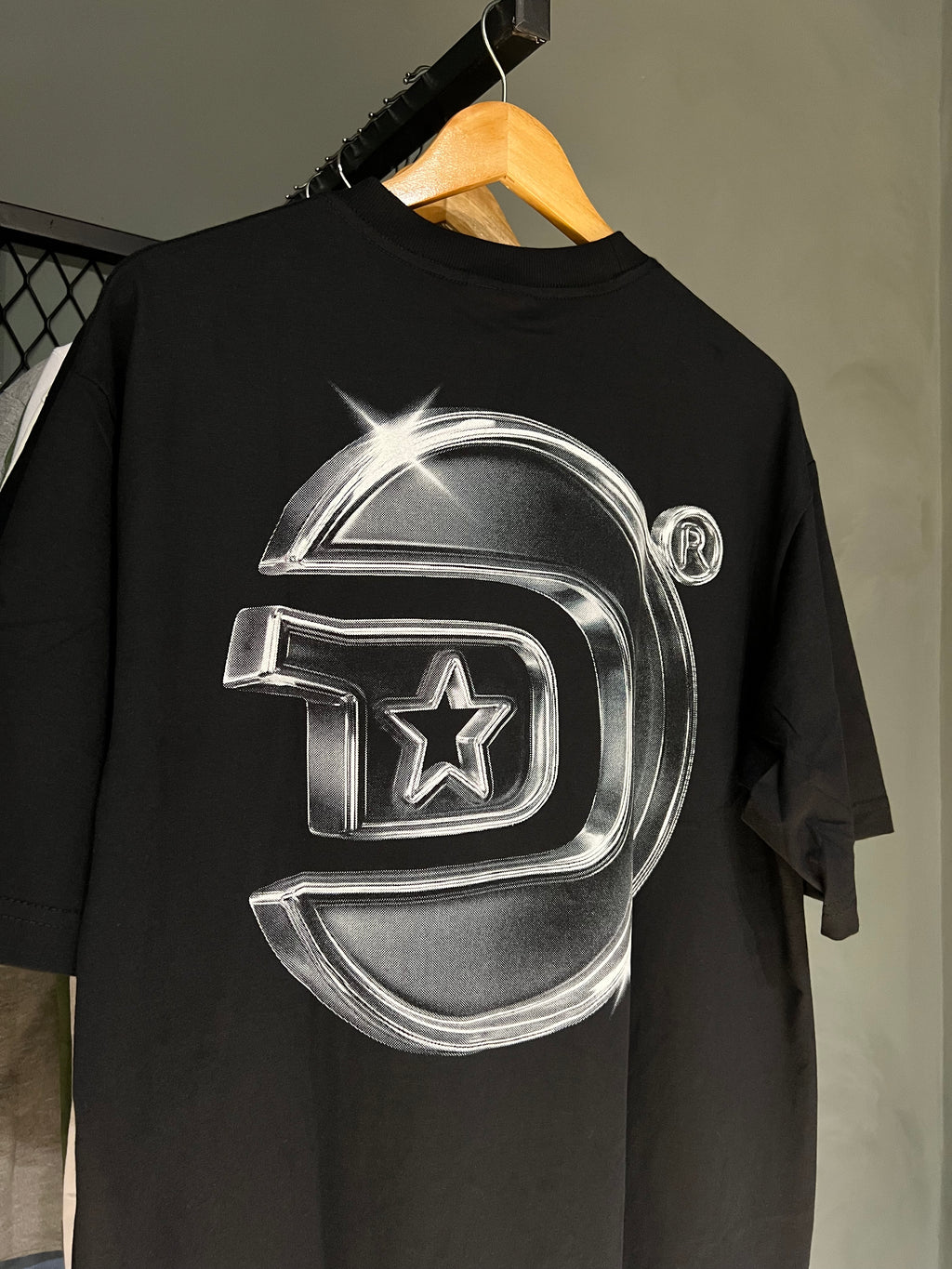 CAMISA DISTURB PLATINUM BLACK