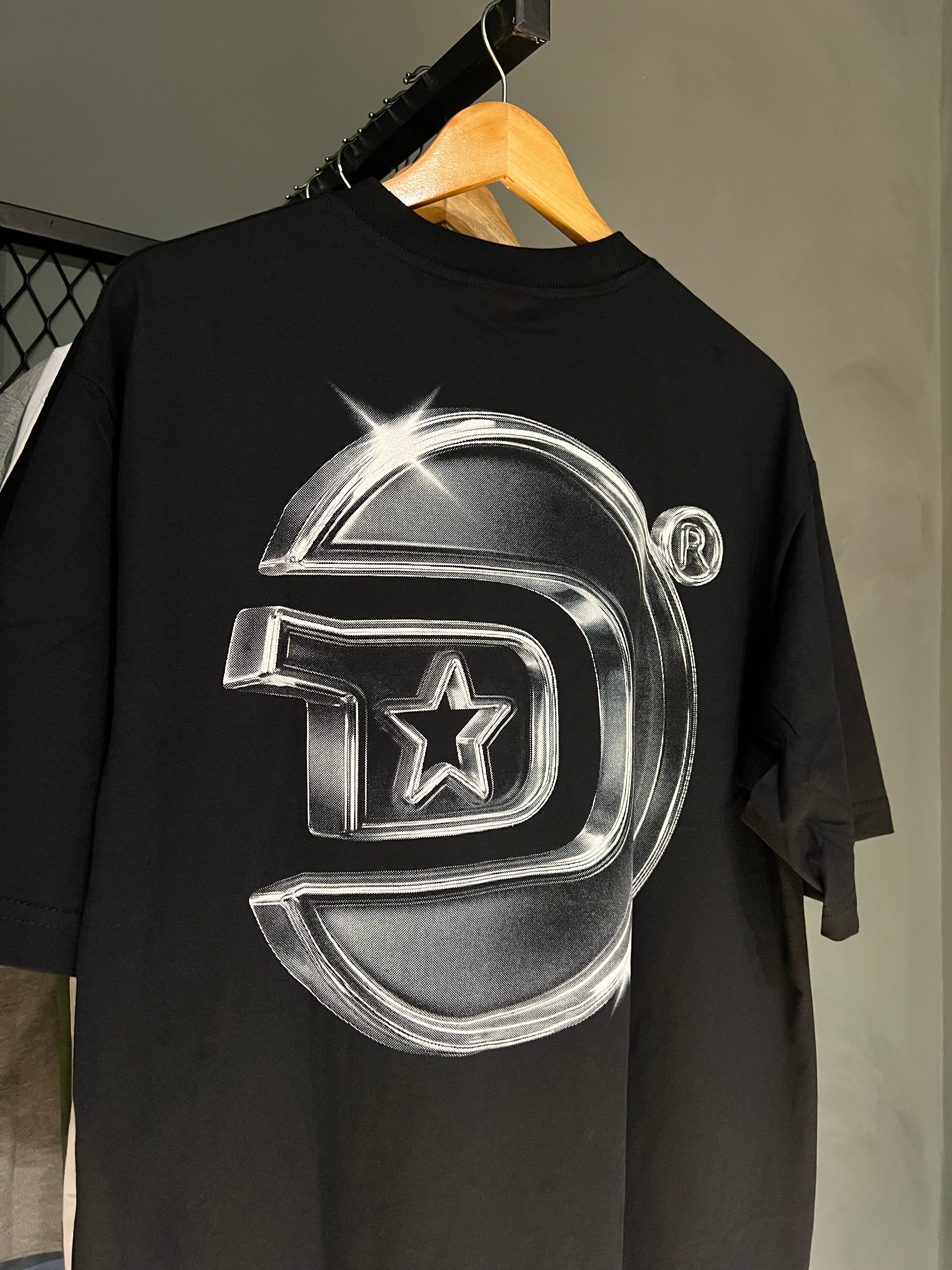 CAMISA DISTURB PLATINUM BLACK