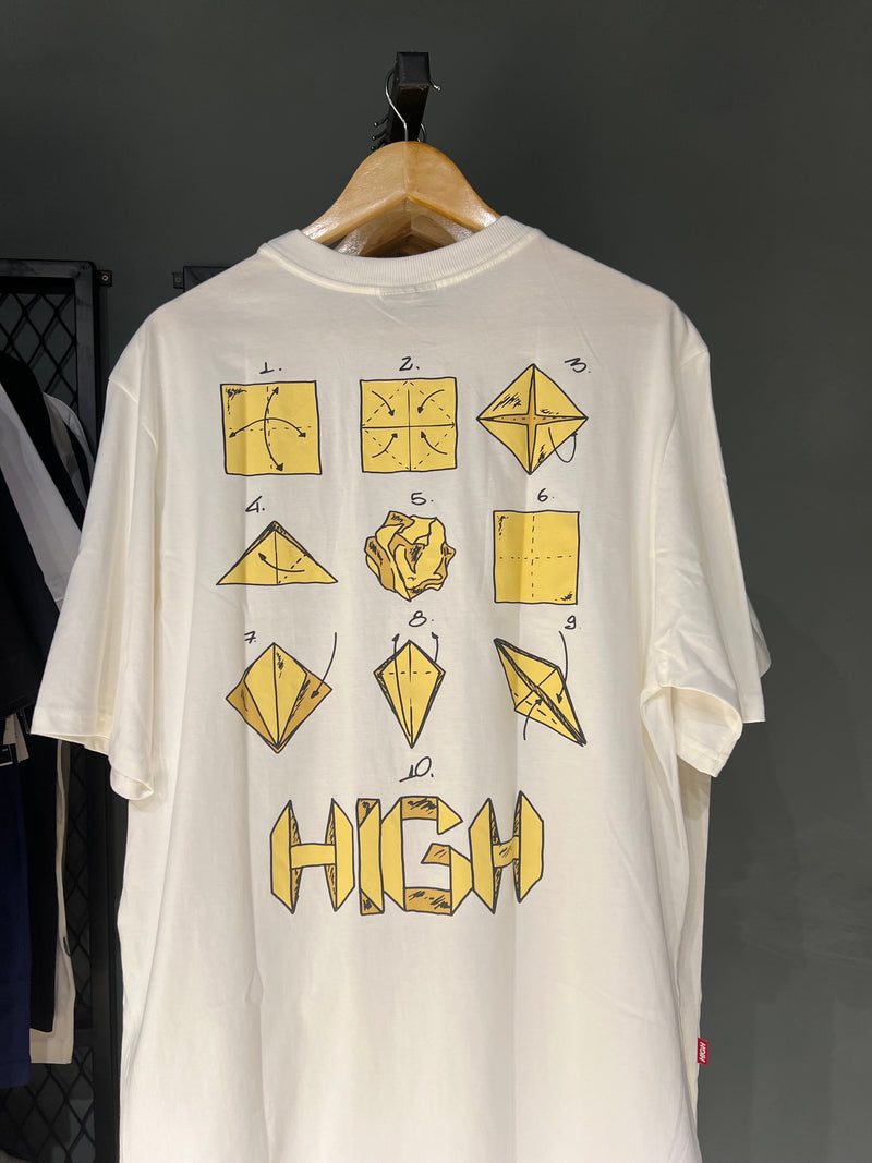 CAMISA HIGH ORIGAMI WHITE