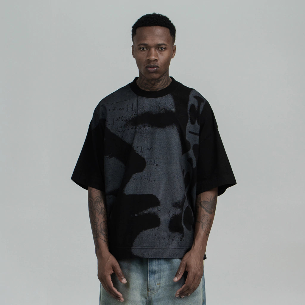 Camisa Take Off Boxy Codes Black