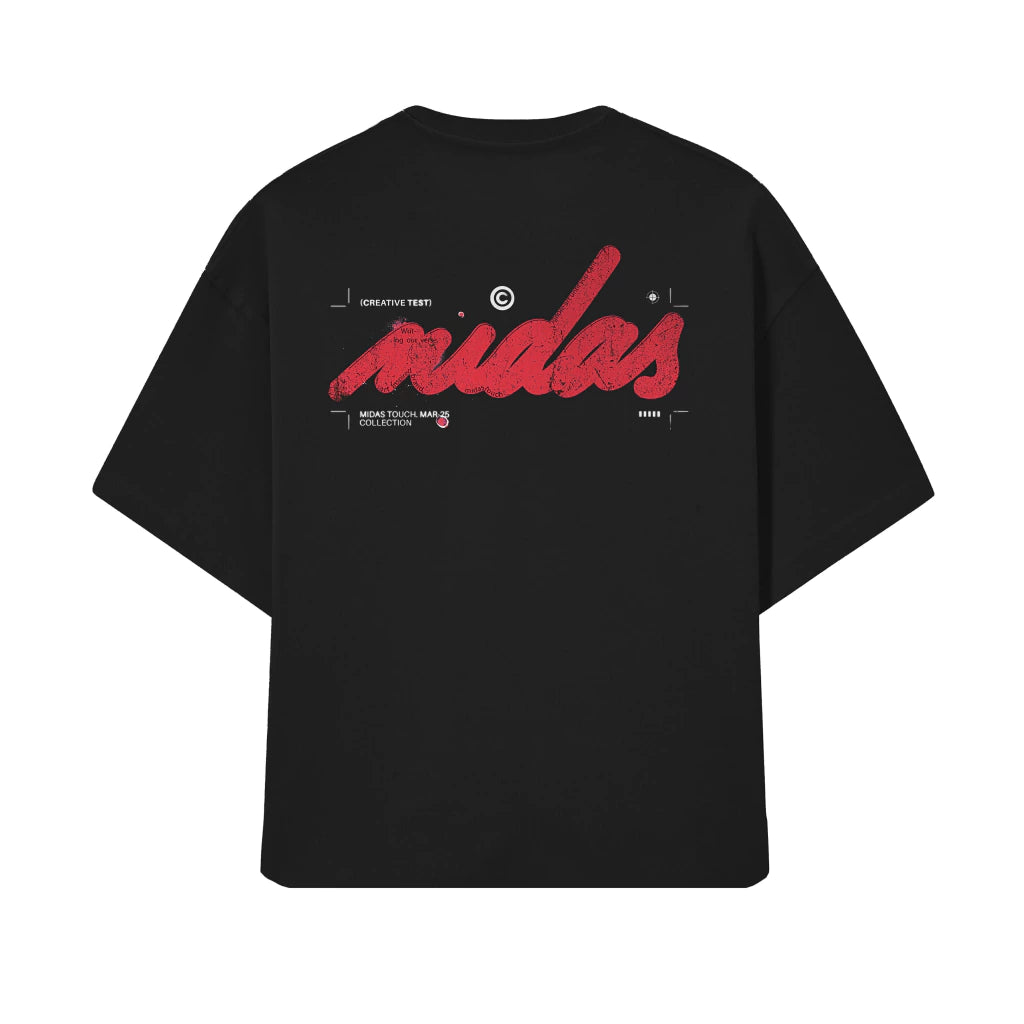 CAMISA MIDAS PRINT BLACK
