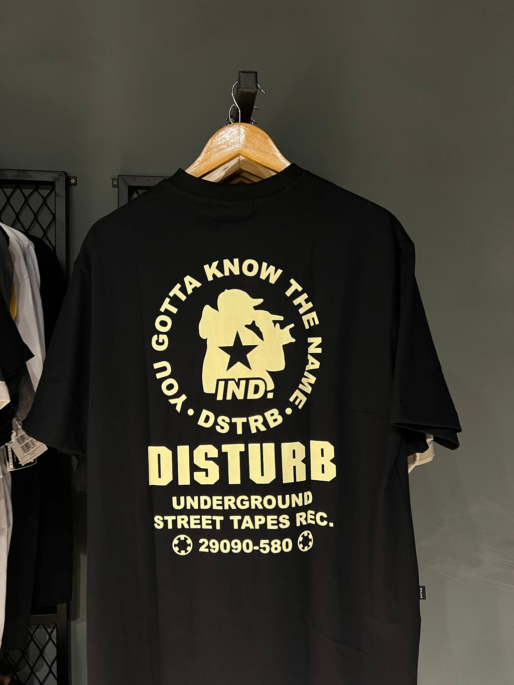 CAMISA DISTURB STREET BLACK