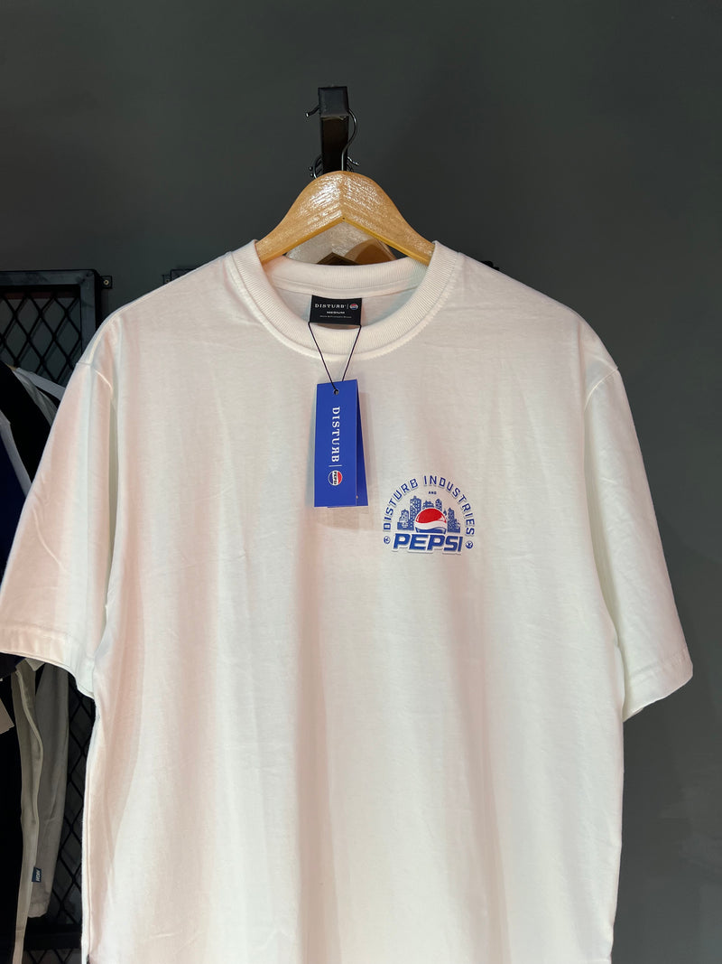 CAMISA DISTURB x PEPSI WHITE