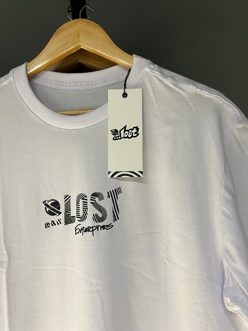 CAMISA LOST LOGO WHITE