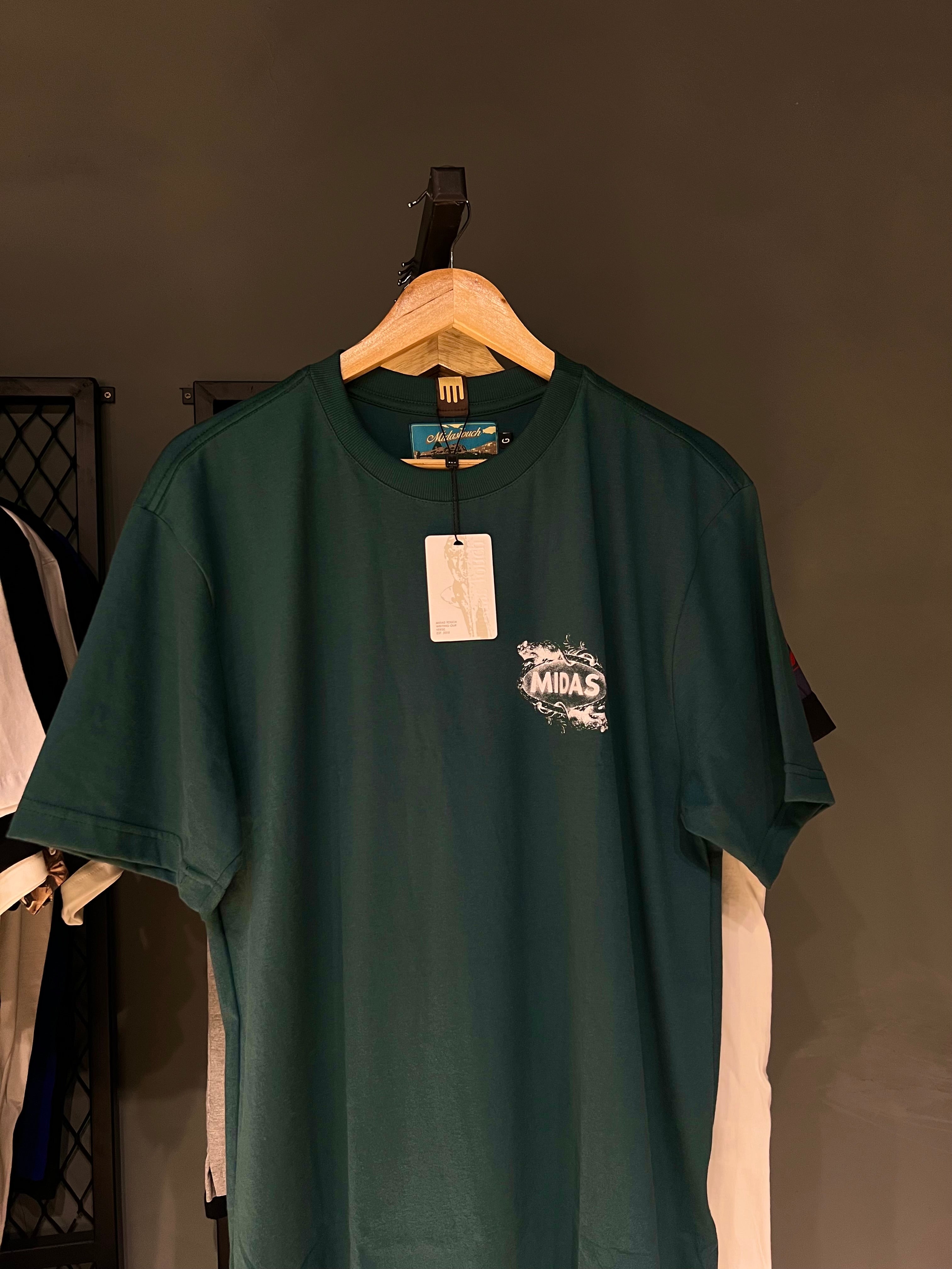 CAMISA MIDAS BASIC SCULP VERDE