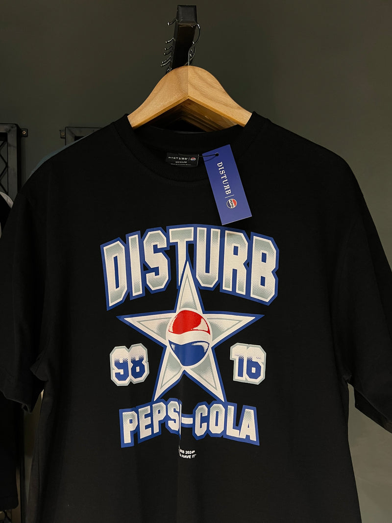 CAMISA DISTURB x PEPSI BLACK