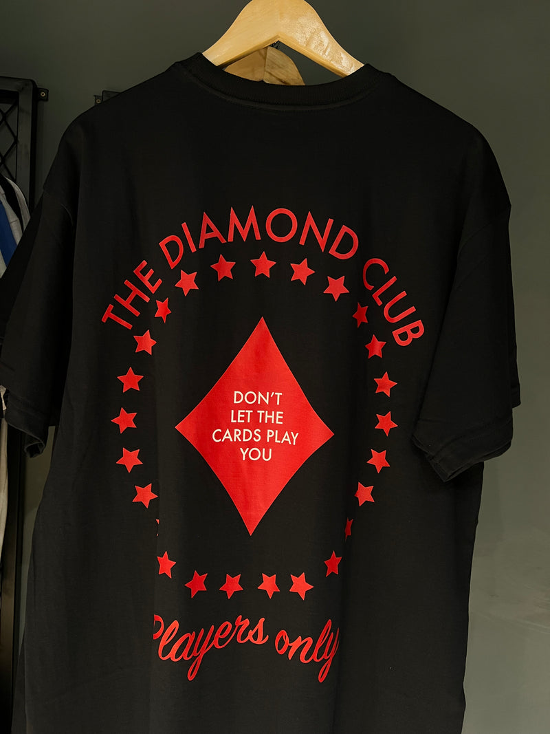 CAMISA DIAMOND CARDS BLACK