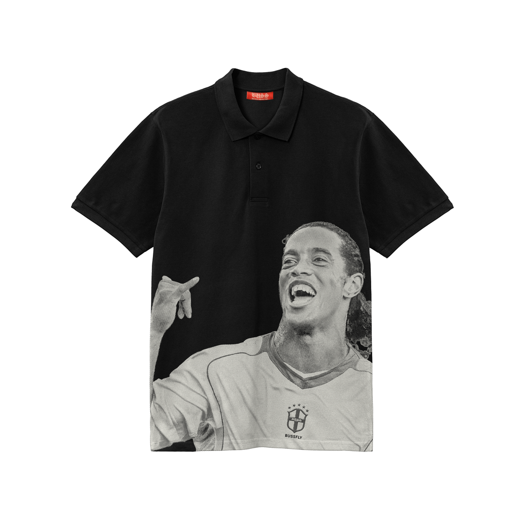 POLO BUSS RONALDINHO PRETA