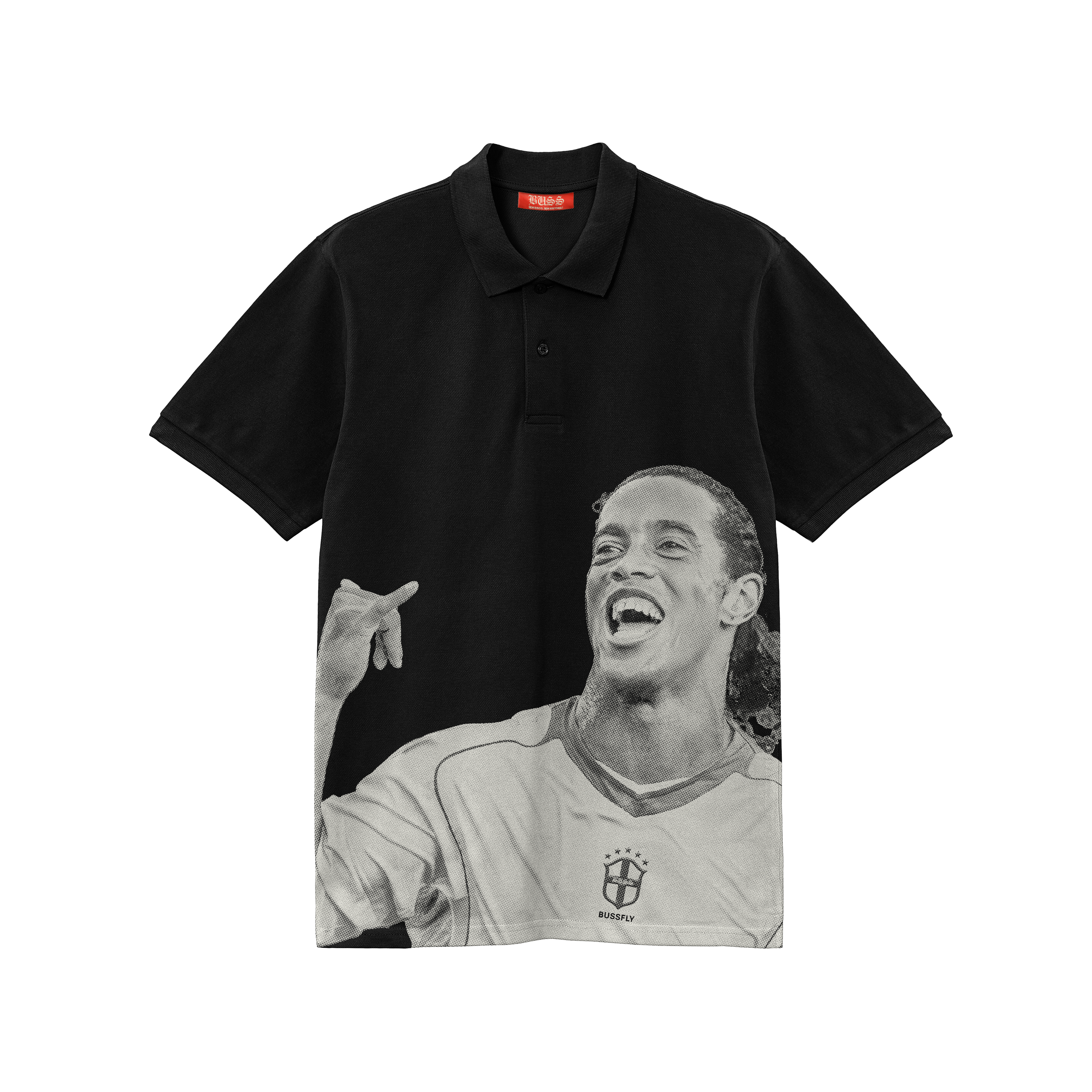 POLO BUSS RONALDINHO PRETA