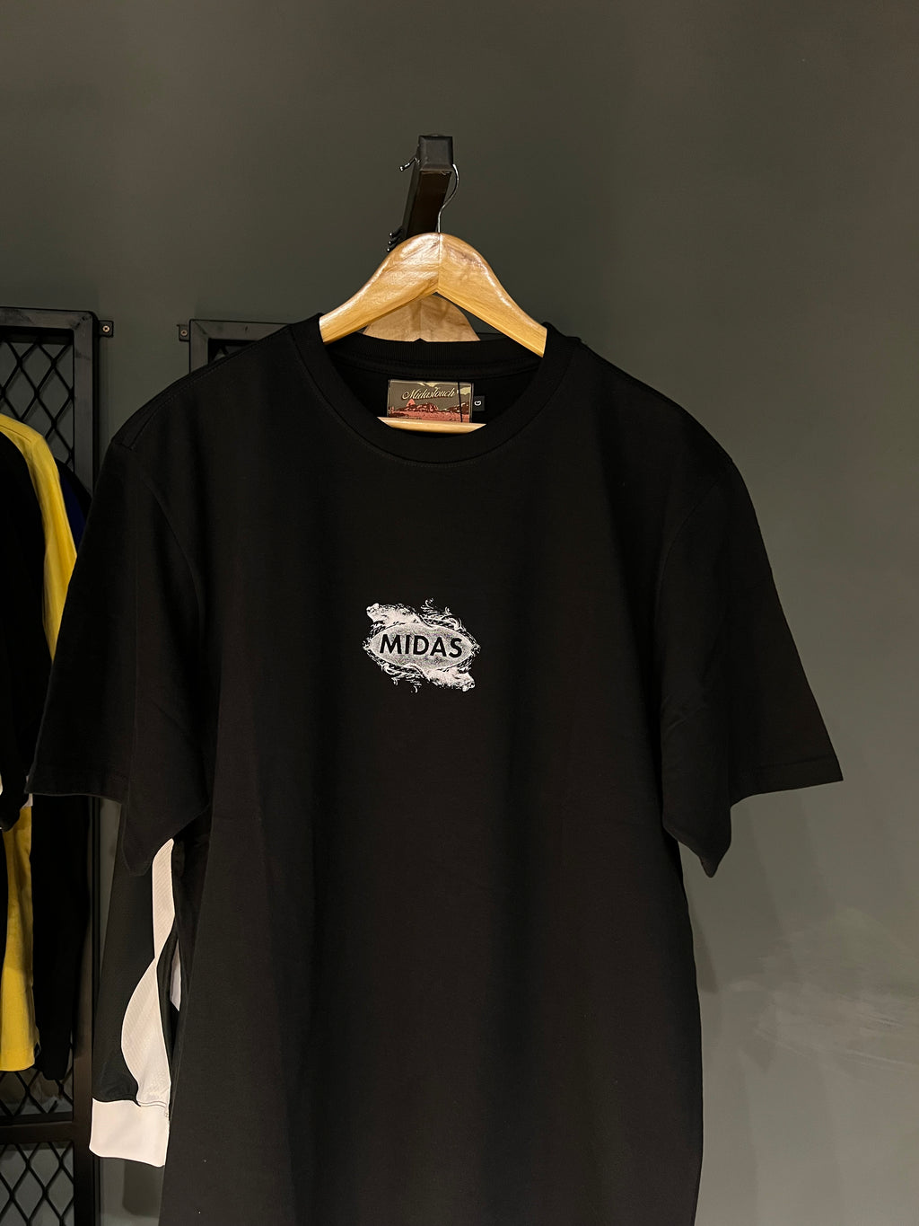 CAMISA MIDAS SCULPTURE BLACK