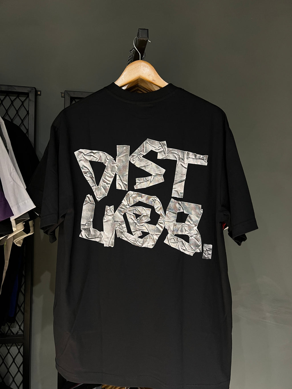 CAMISA DISTURB BOND BLACK