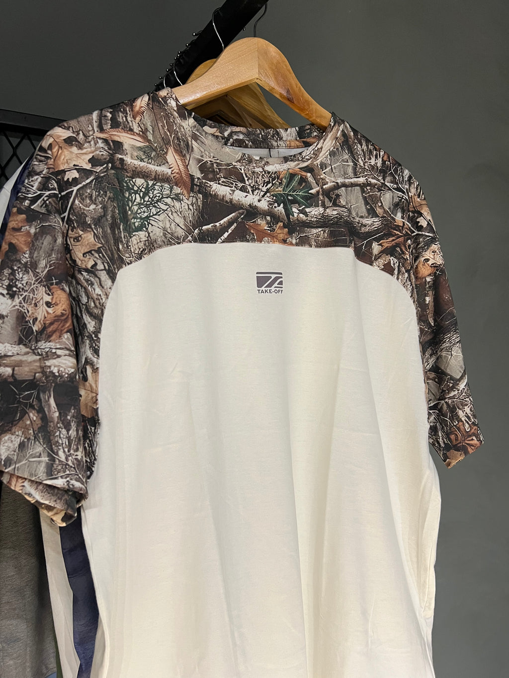 CAMISA TAKE OFF SURFACE WHITE