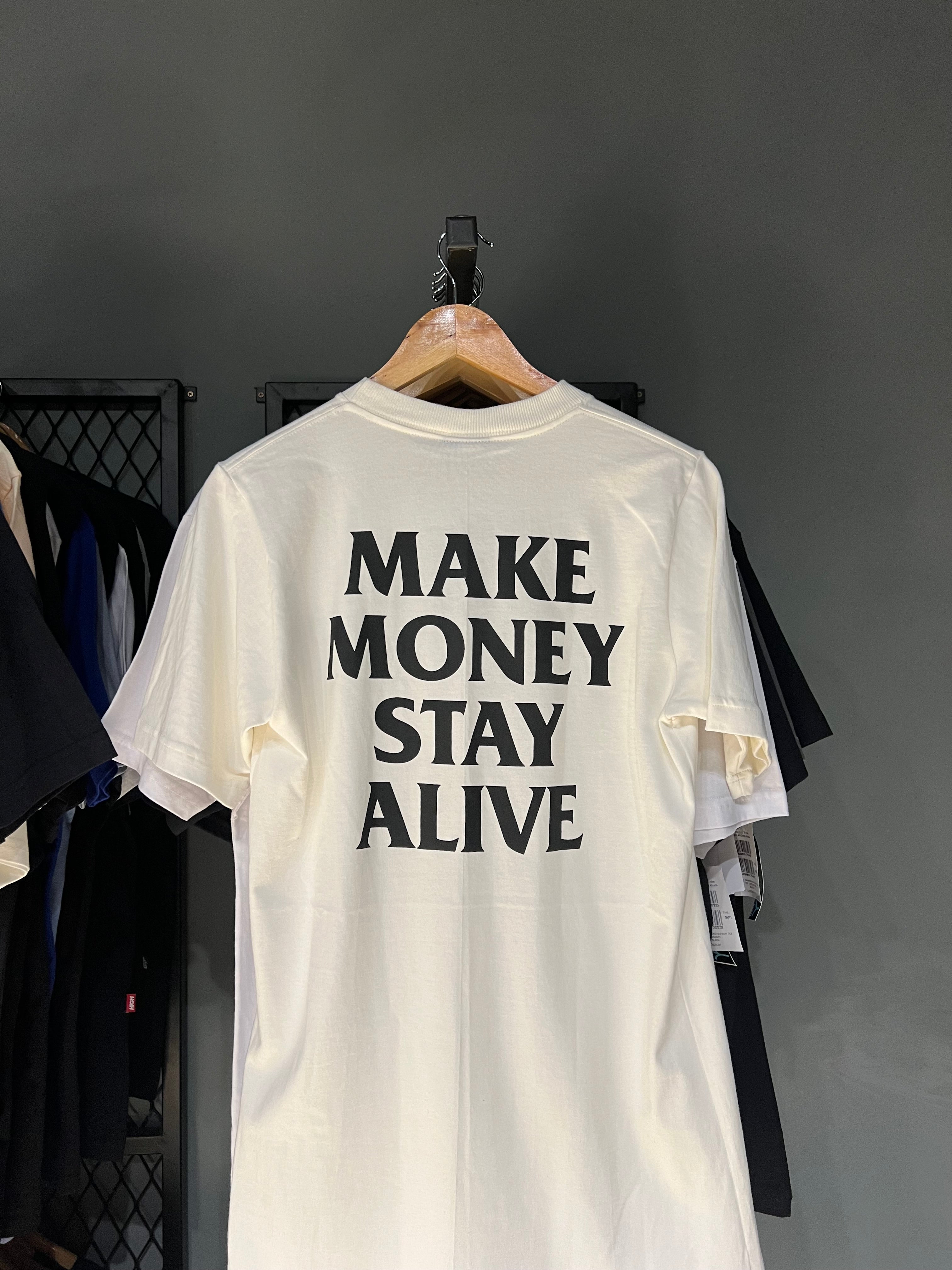 CAMISA GOLD MONEY OFF WHITE