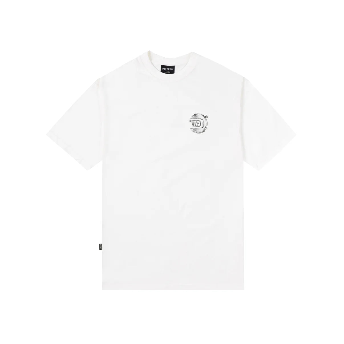 CAMISA DISTURB PLATINUM WHITE