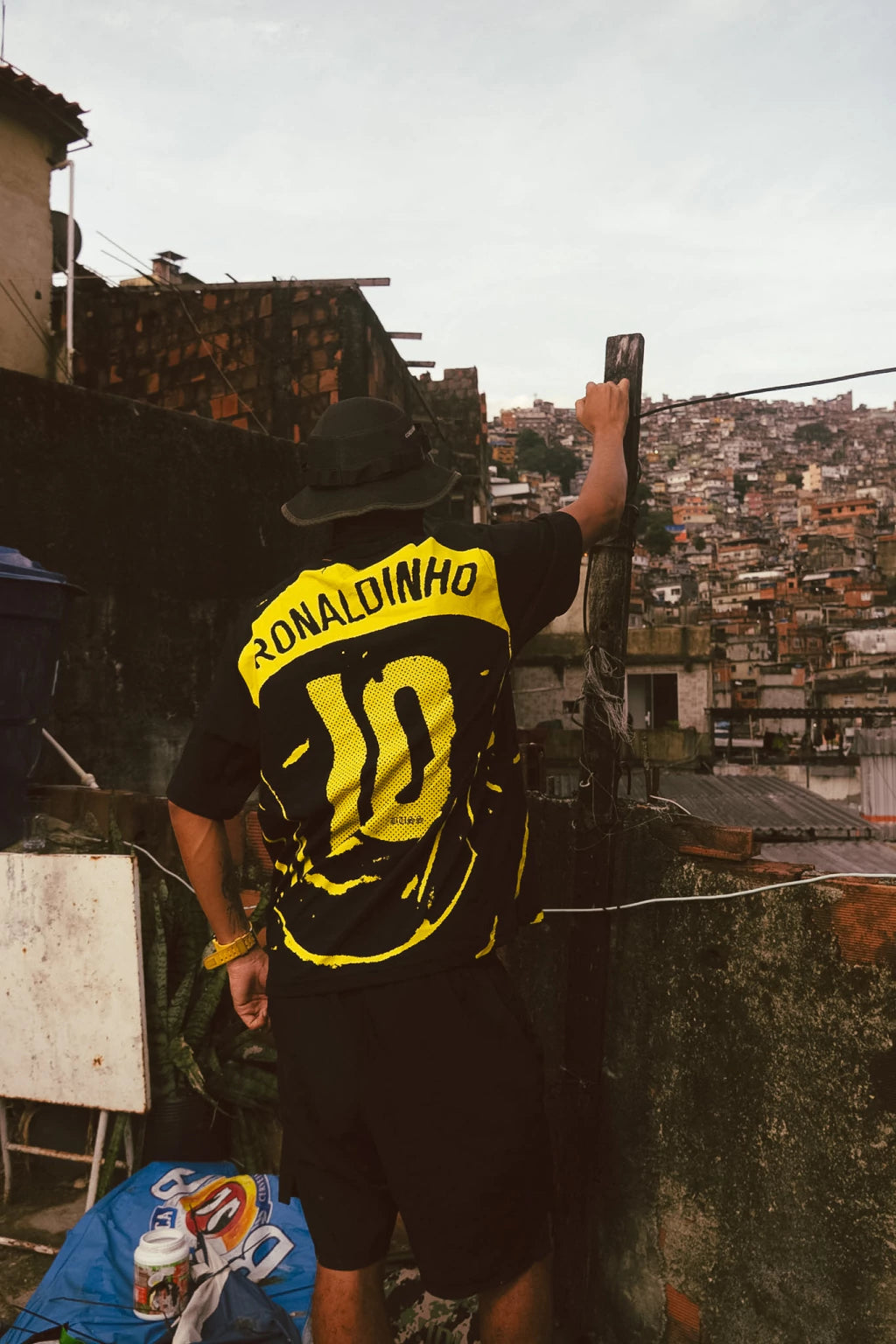 CAMISA BUSS BRASIL 10 PRETA