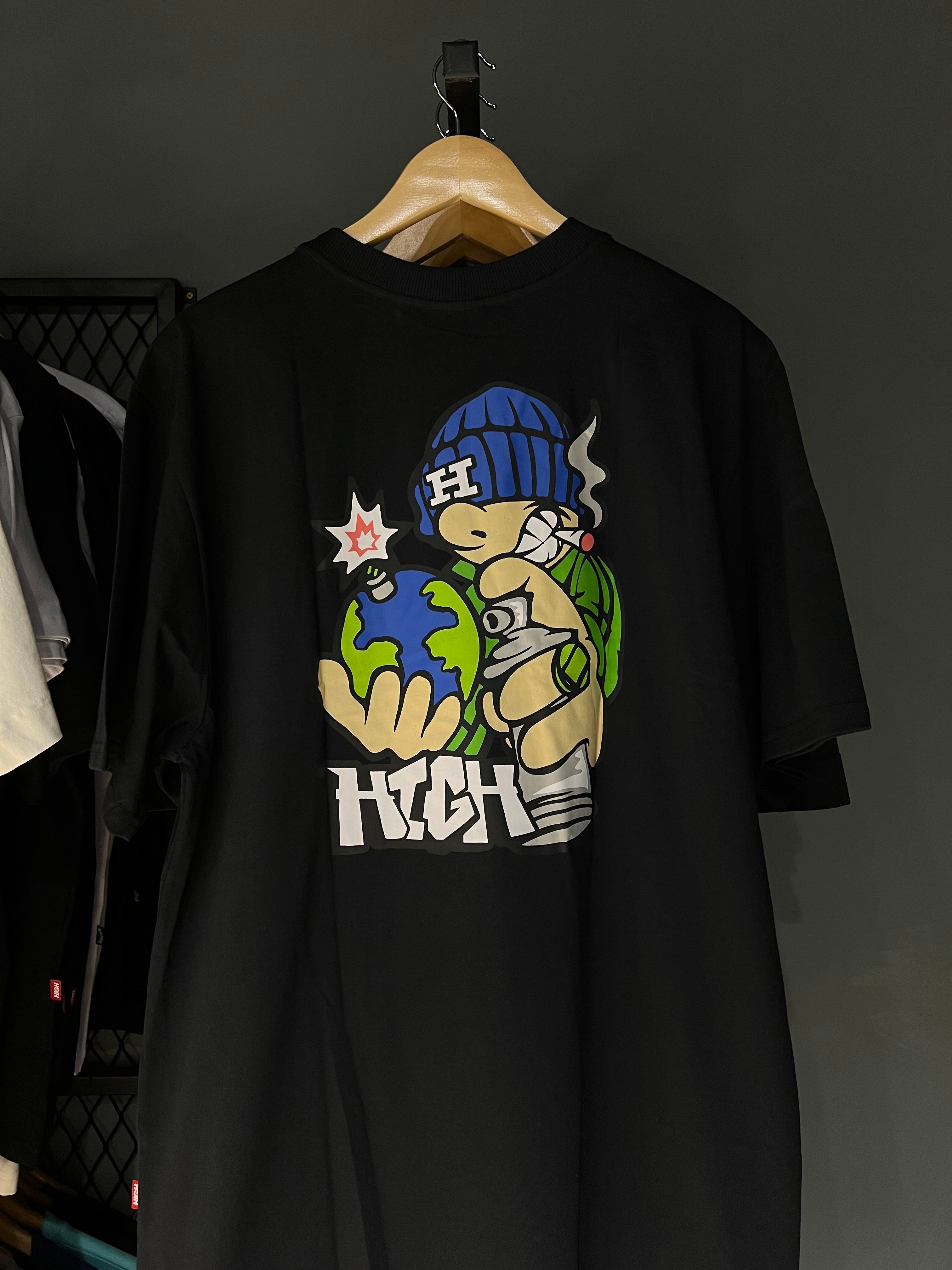 CAMISA HIGH REBEL BLACK