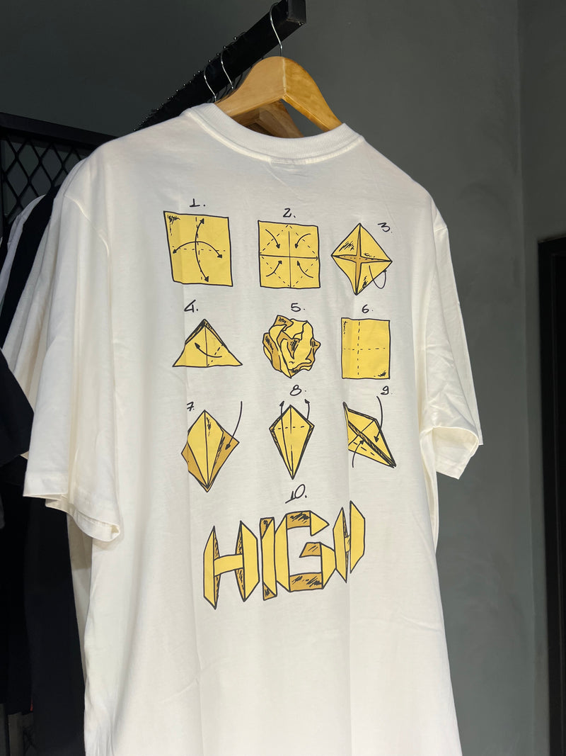 CAMISA HIGH ORIGAMI WHITE