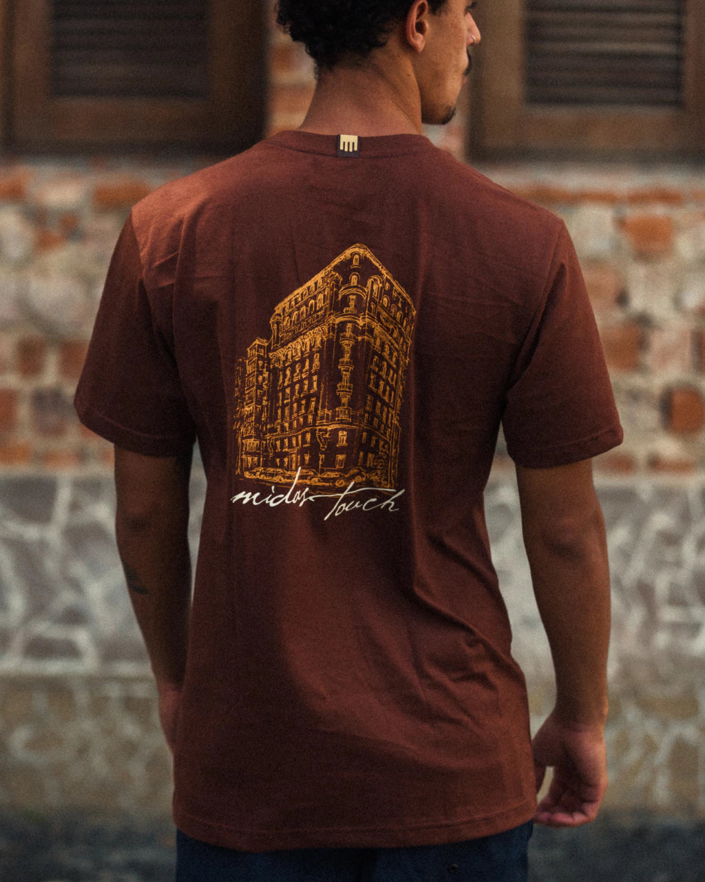 CAMISA MIDAS GUINLE MARROM