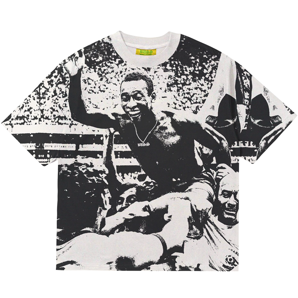 CAMISA BUSS REI PELÉ WHITE