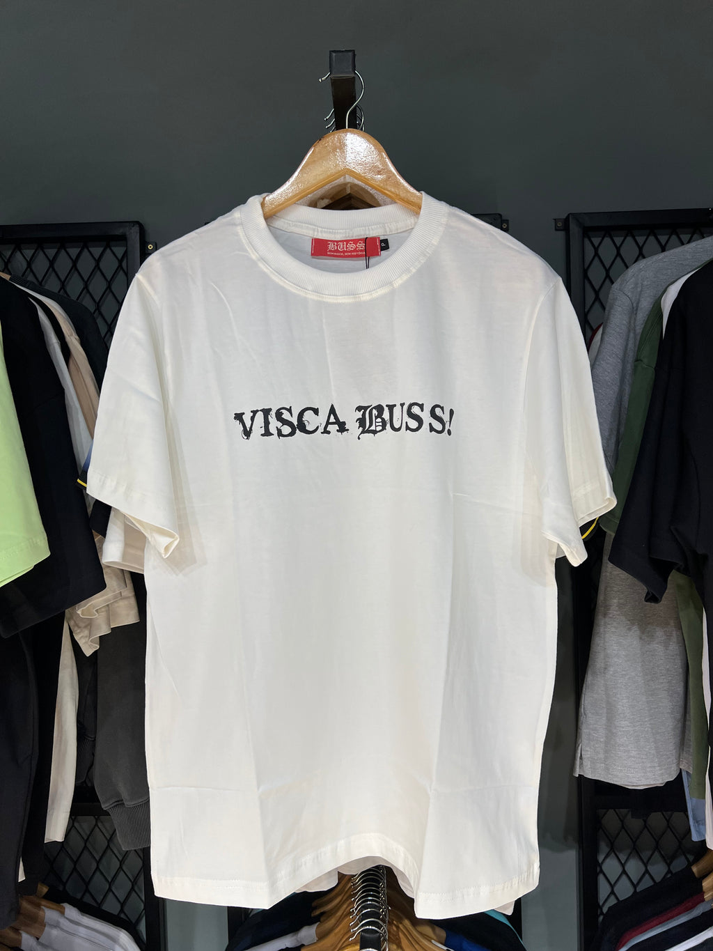 CAMISA VISCA BUSS WHITE