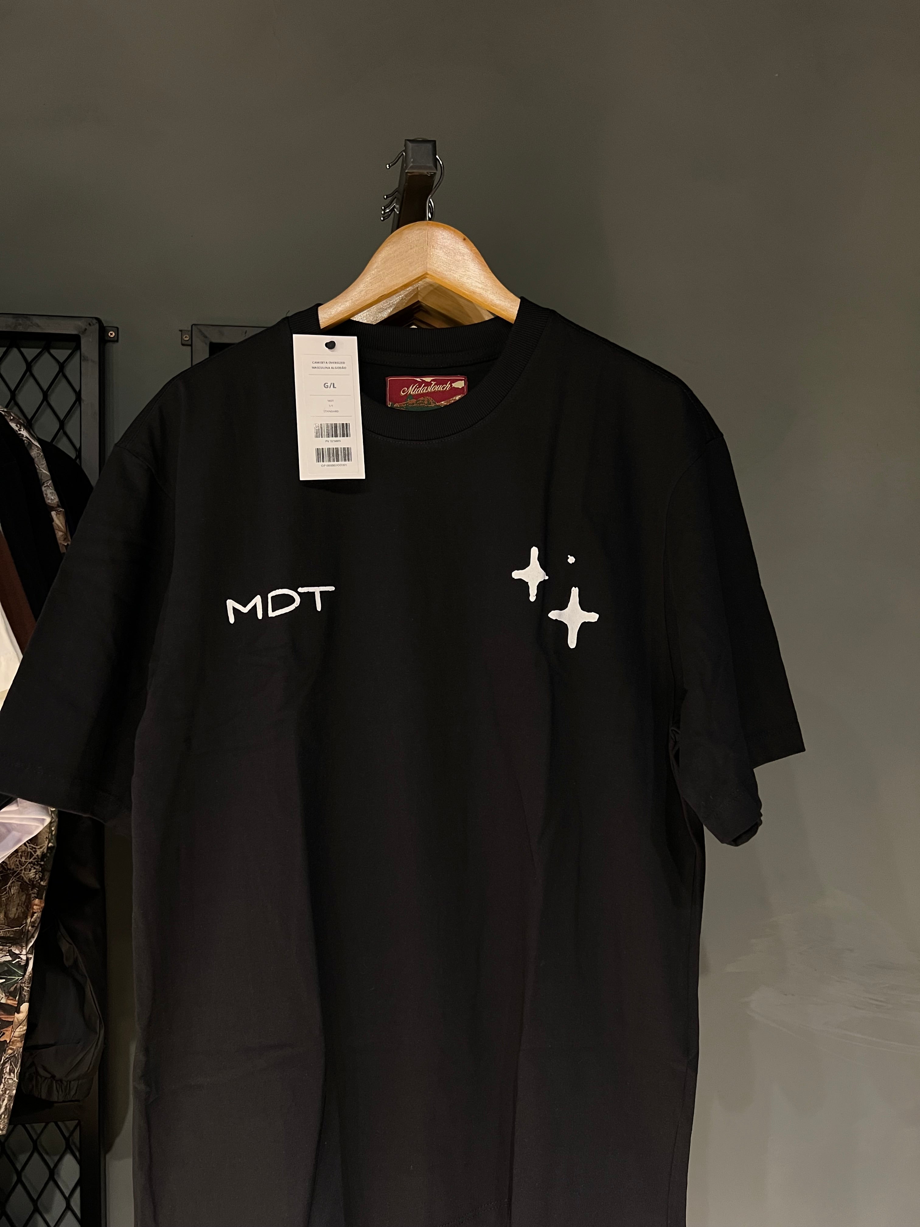 CAMISA MIDAS POSTAL BLACK