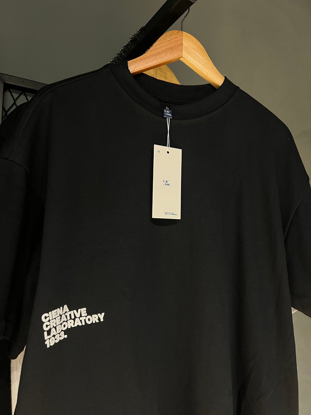 CAMISA CIENA ANIMAL BLACK