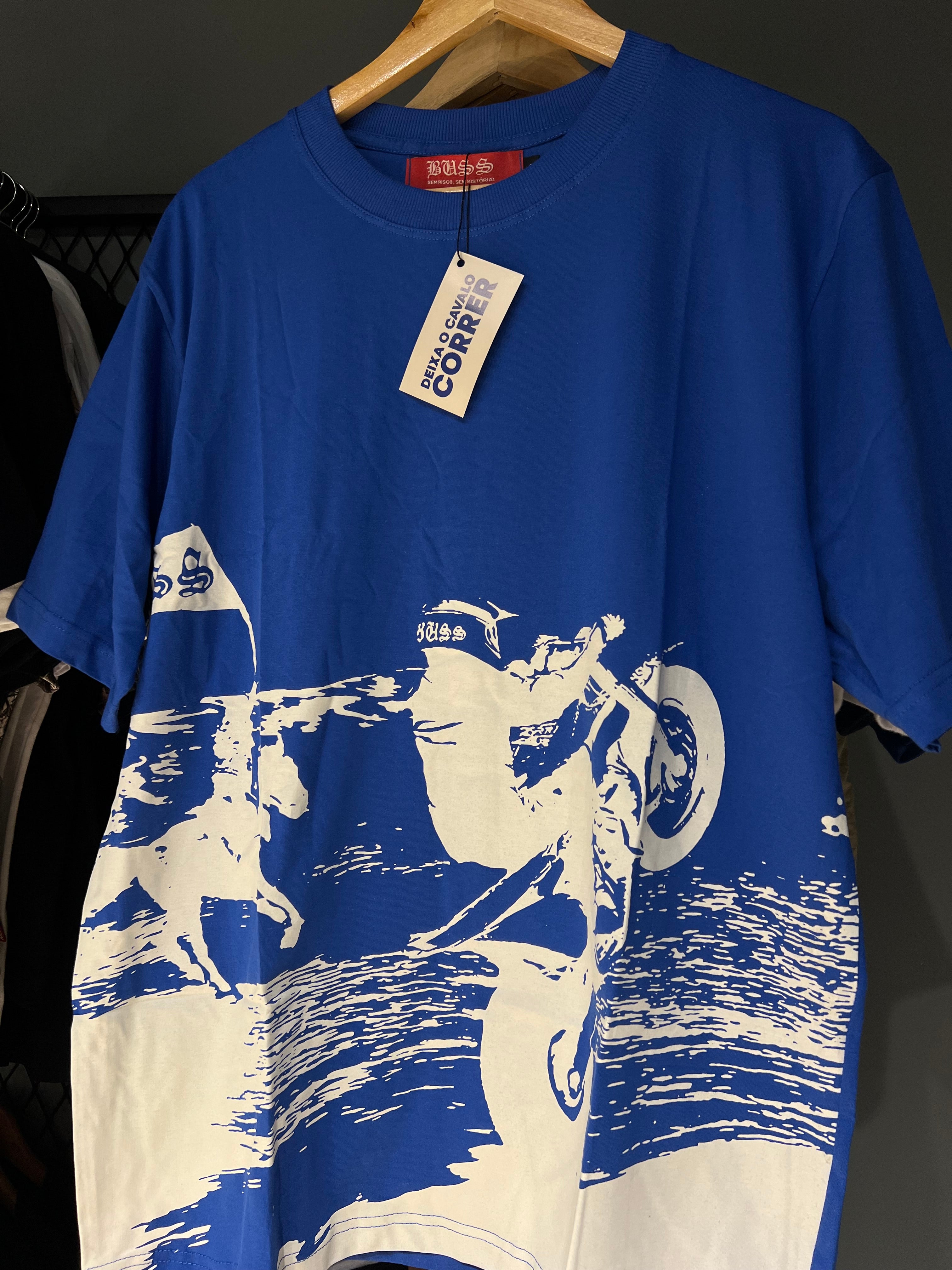 CAMISA BUSS DCC AZUL