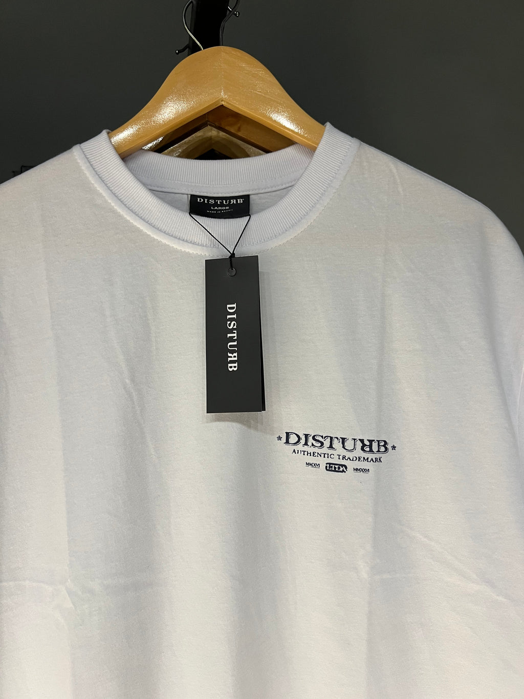 CAMISA DISTURB HARDWARE WHITE