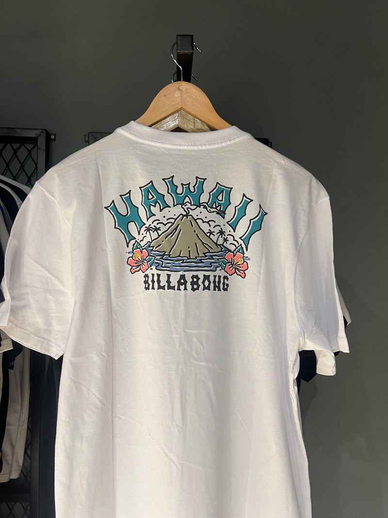 CAMISA BILLABONG HAWAII WHITE