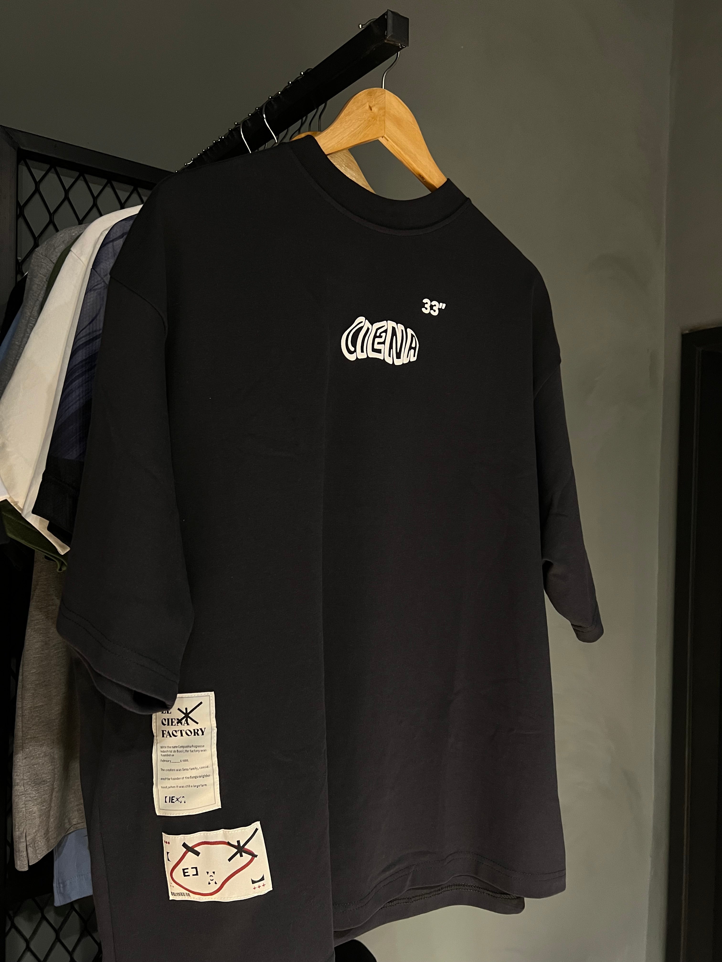 CAMISA CIENA BEAVER BLACK