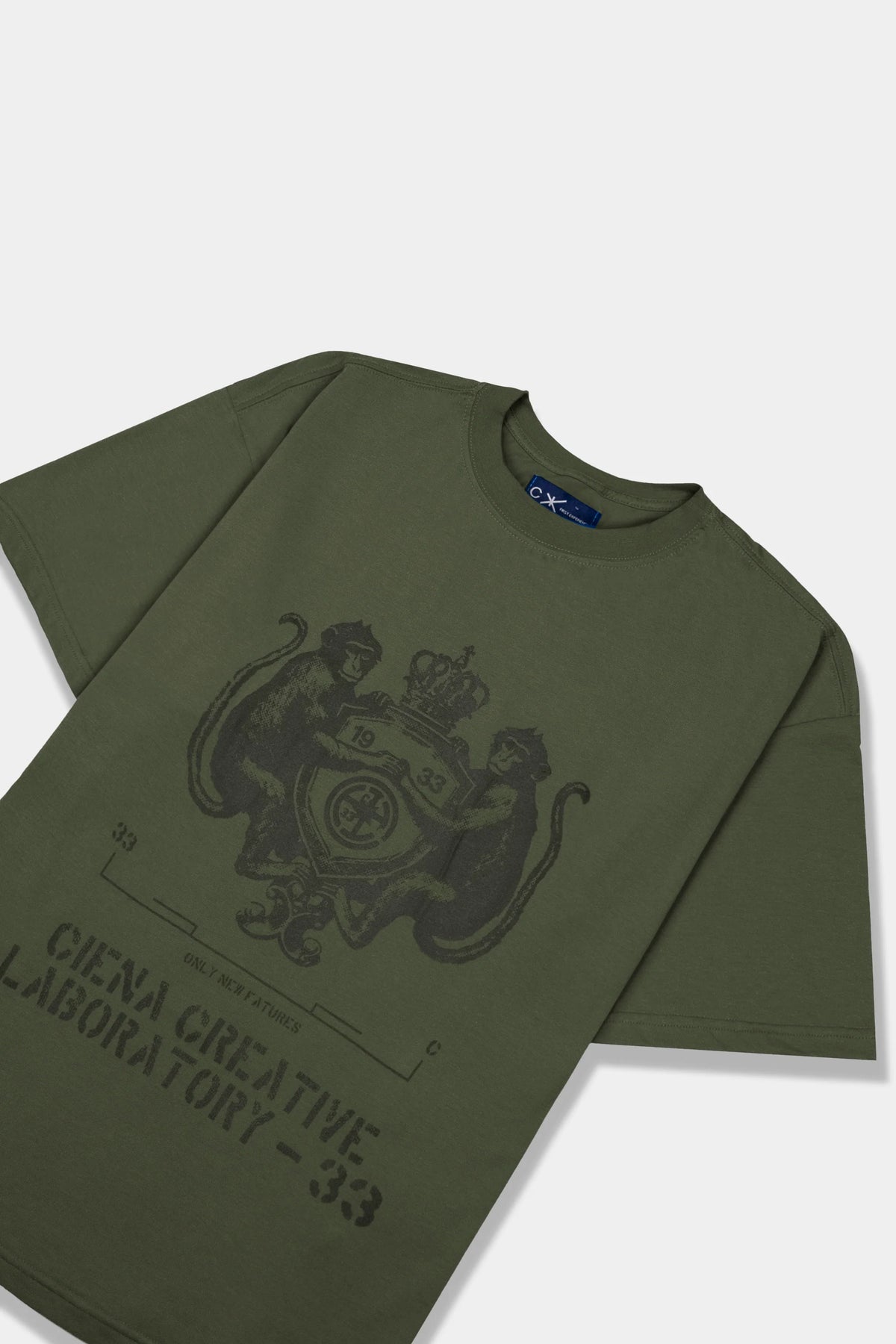 CAMISA CIENA COAT OF ARMS GREEN