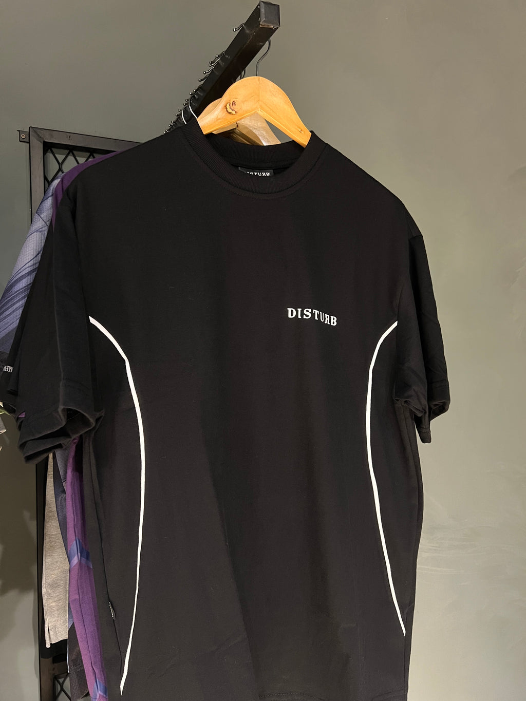 CAMISA DISTURB AXIS BLACK