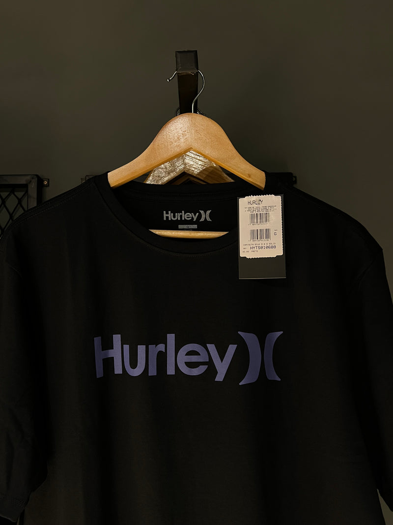 CAMISA HURLEY SOLID BLACK